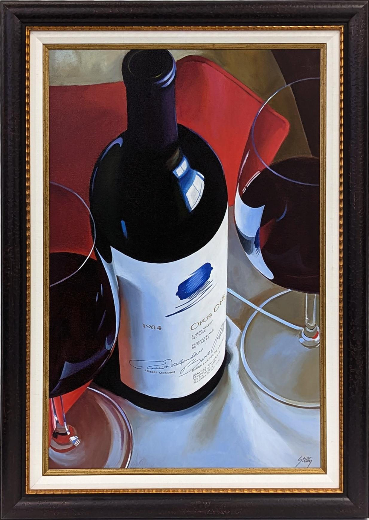 Opus One Wine (original painting)