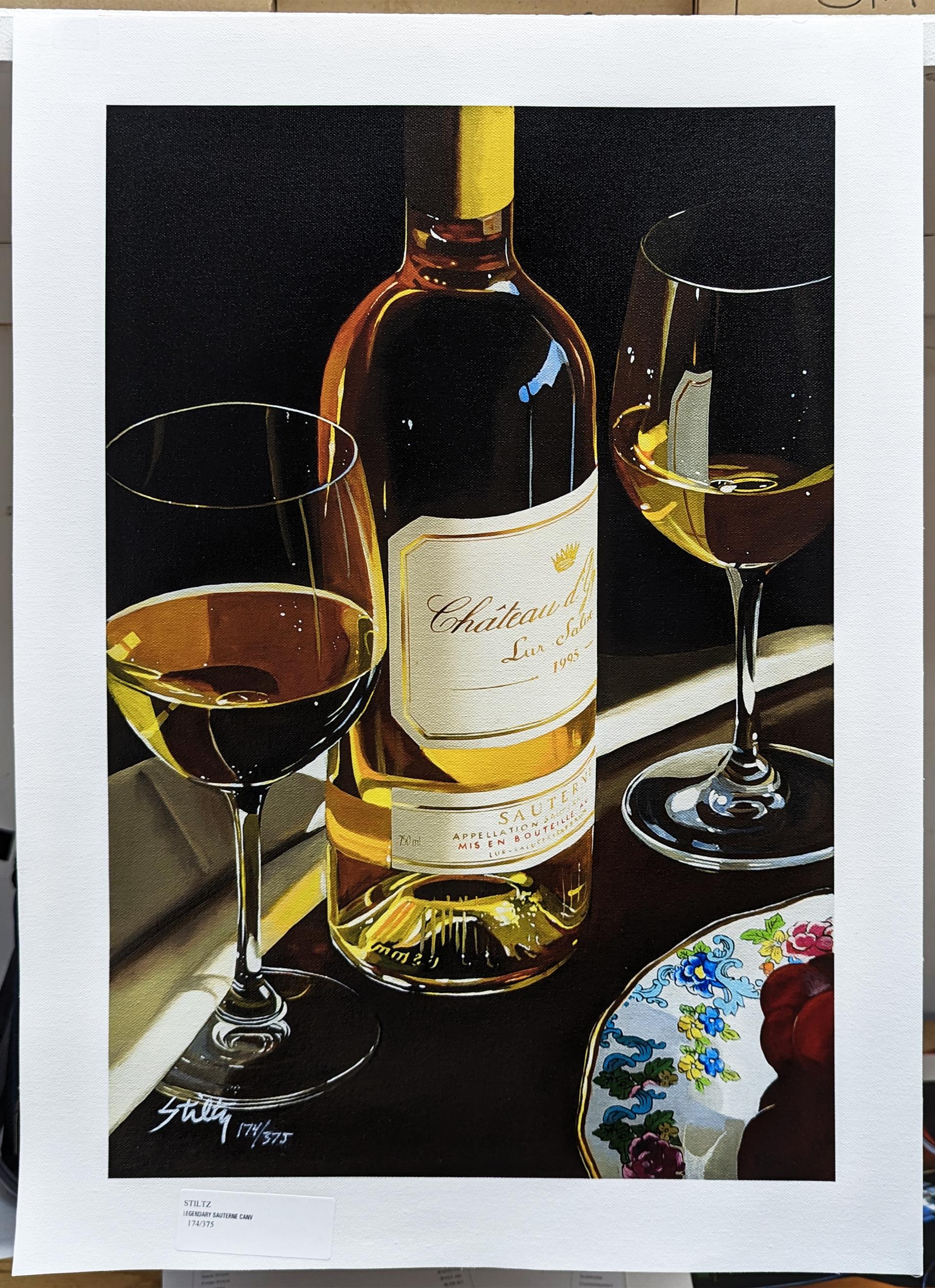 LEGENDARY SAUTERNE (WINE) - Print by Thomas Stiltz