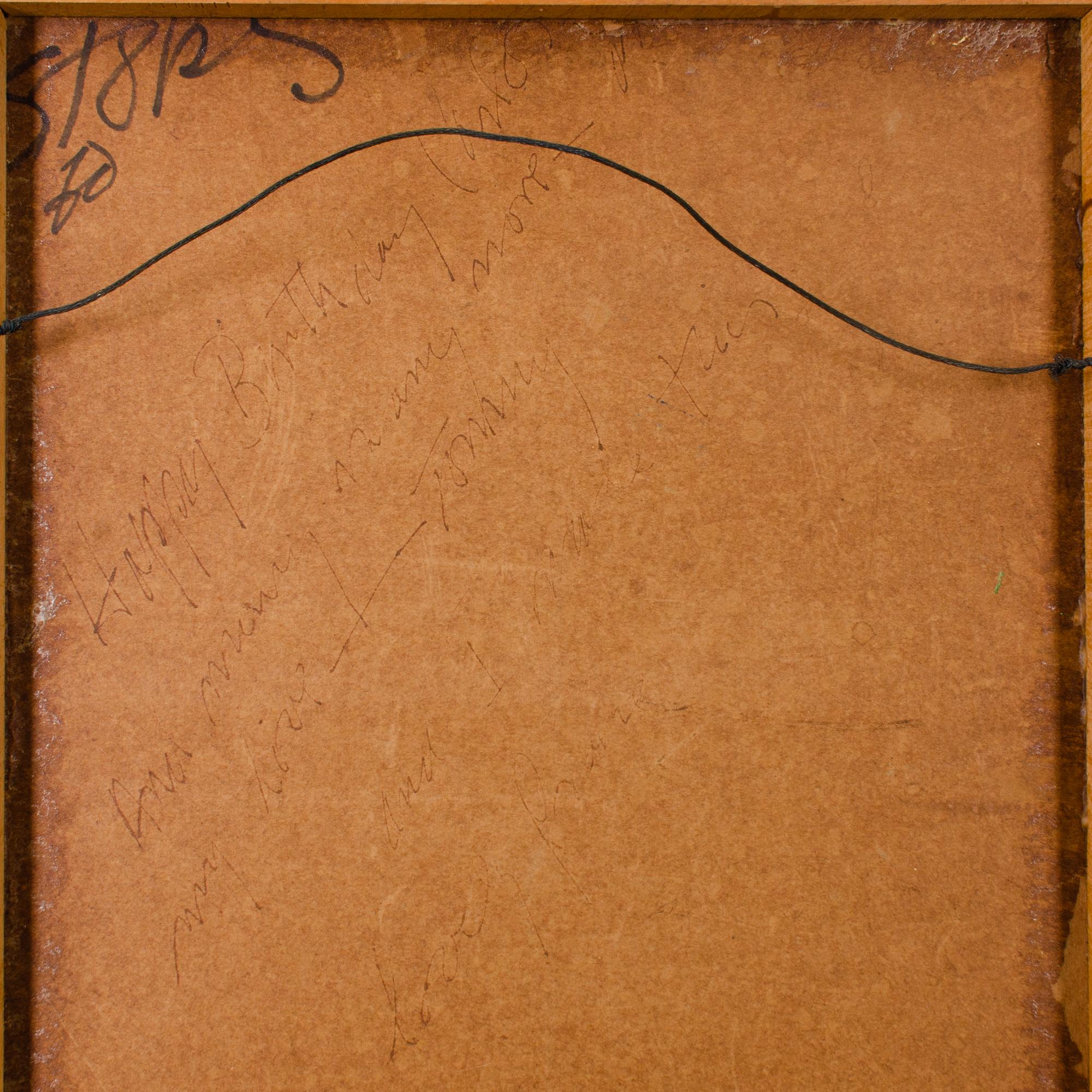 Thomas Stokes Abstraktes Gemälde, 1960 im Angebot 4