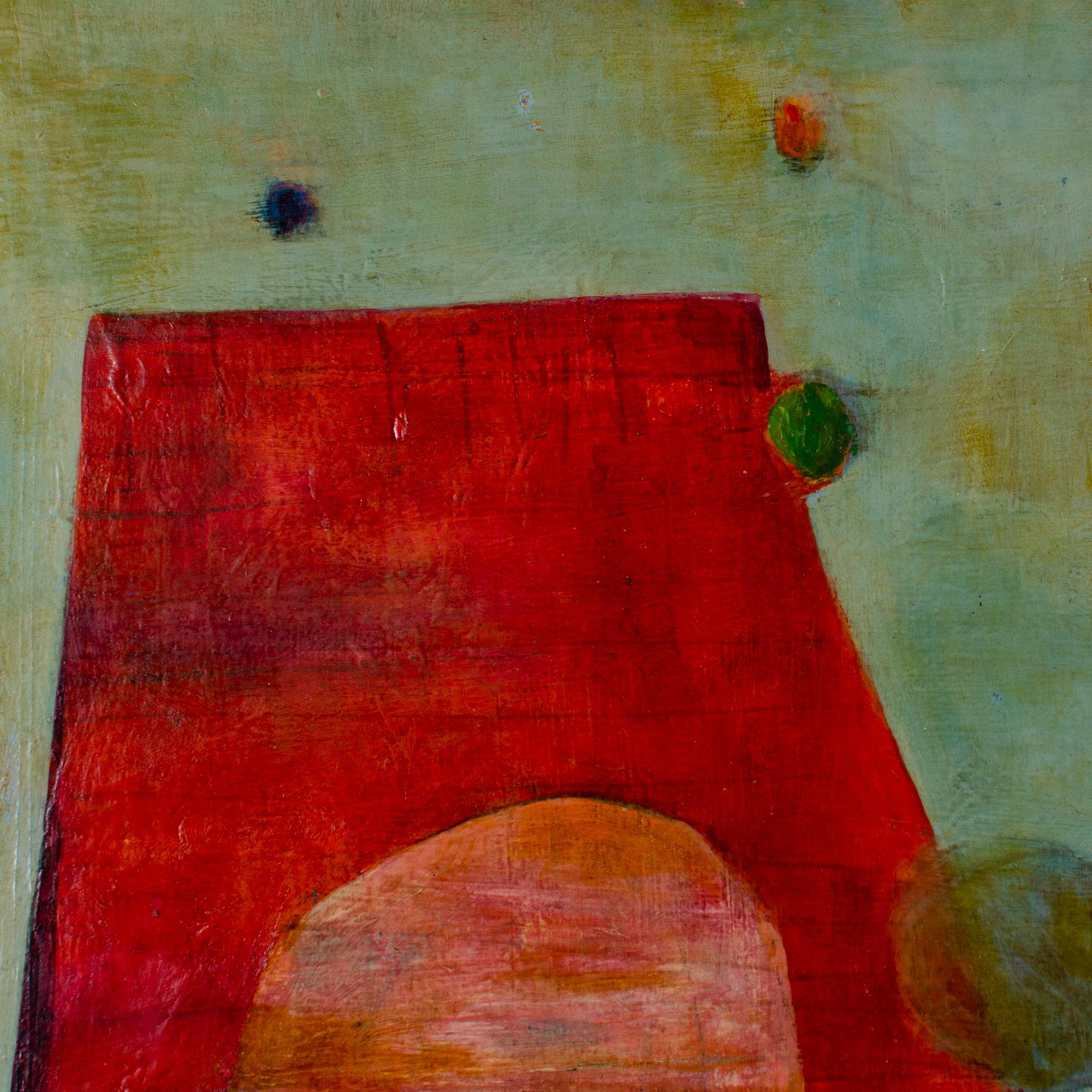 Thomas Stokes Abstraktes Gemälde, 1960 (amerikanisch) im Angebot