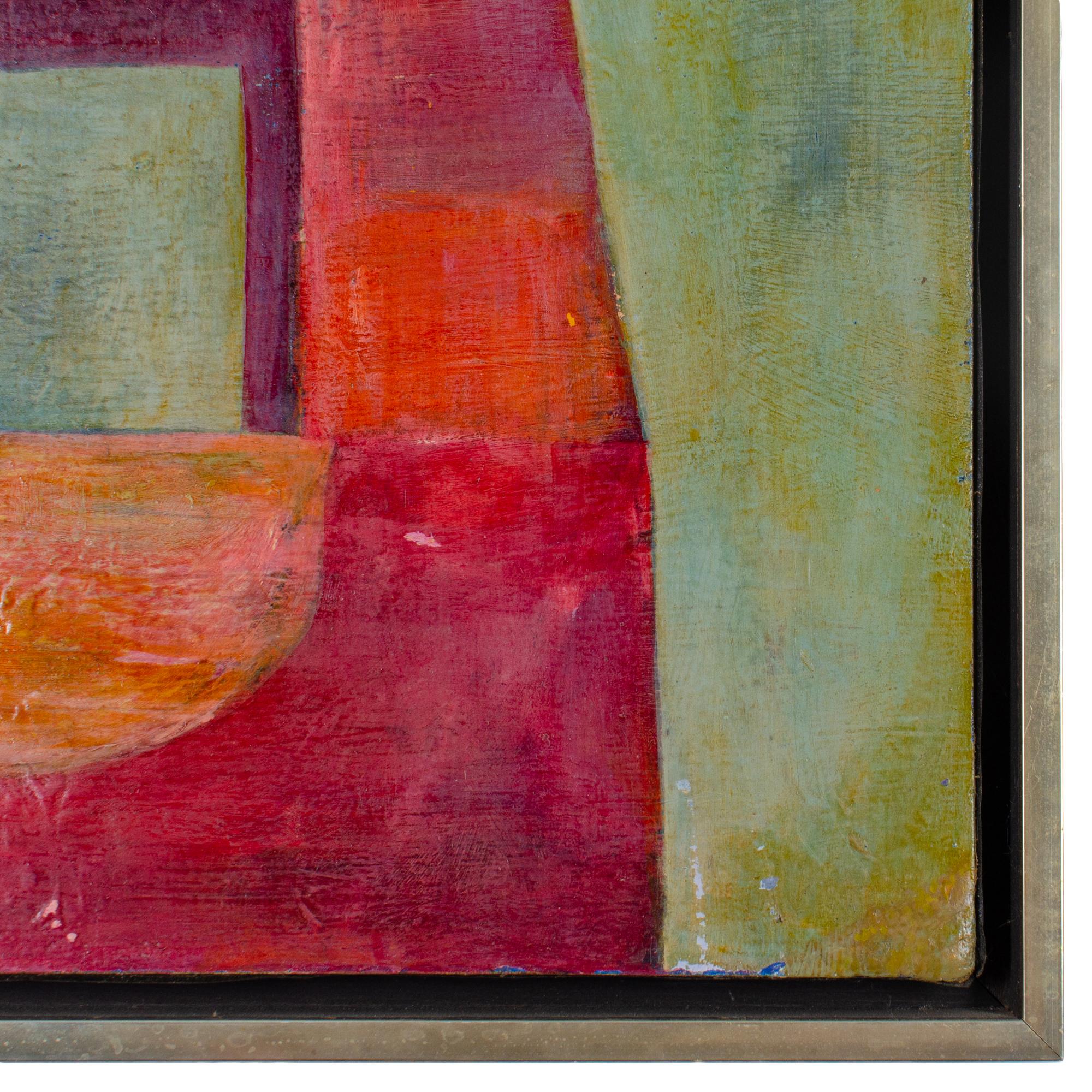 Thomas Stokes Abstraktes Gemälde, 1960 im Zustand „Relativ gut“ im Angebot in Savannah, GA