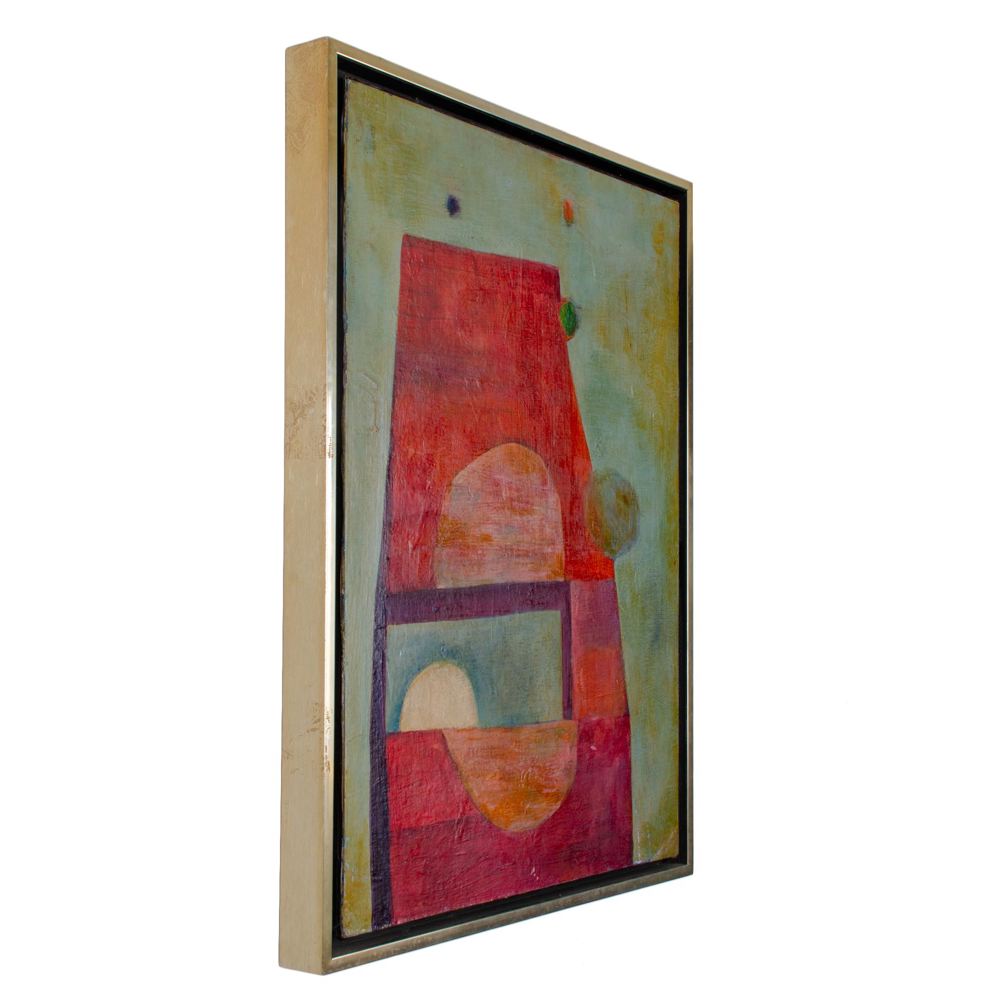 Thomas Stokes Abstraktes Gemälde, 1960 im Angebot 1