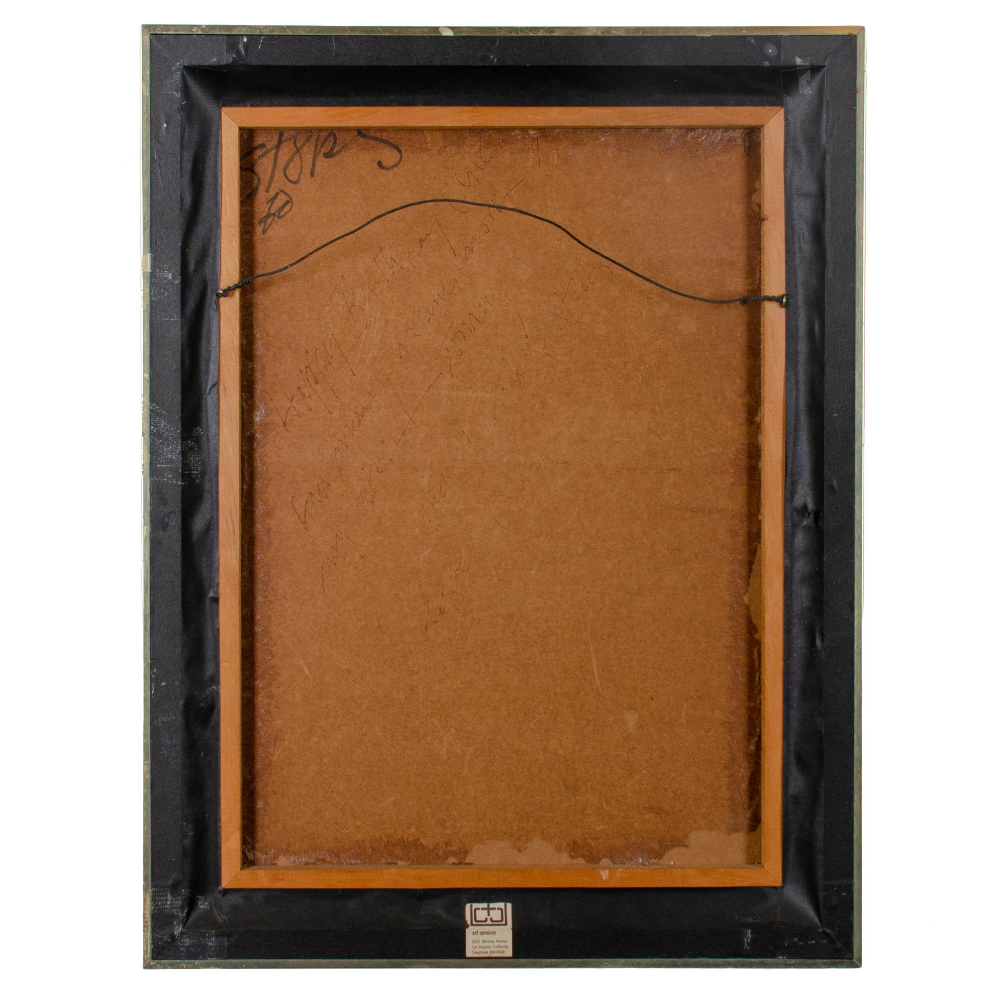Thomas Stokes Abstraktes Gemälde, 1960 im Angebot 2