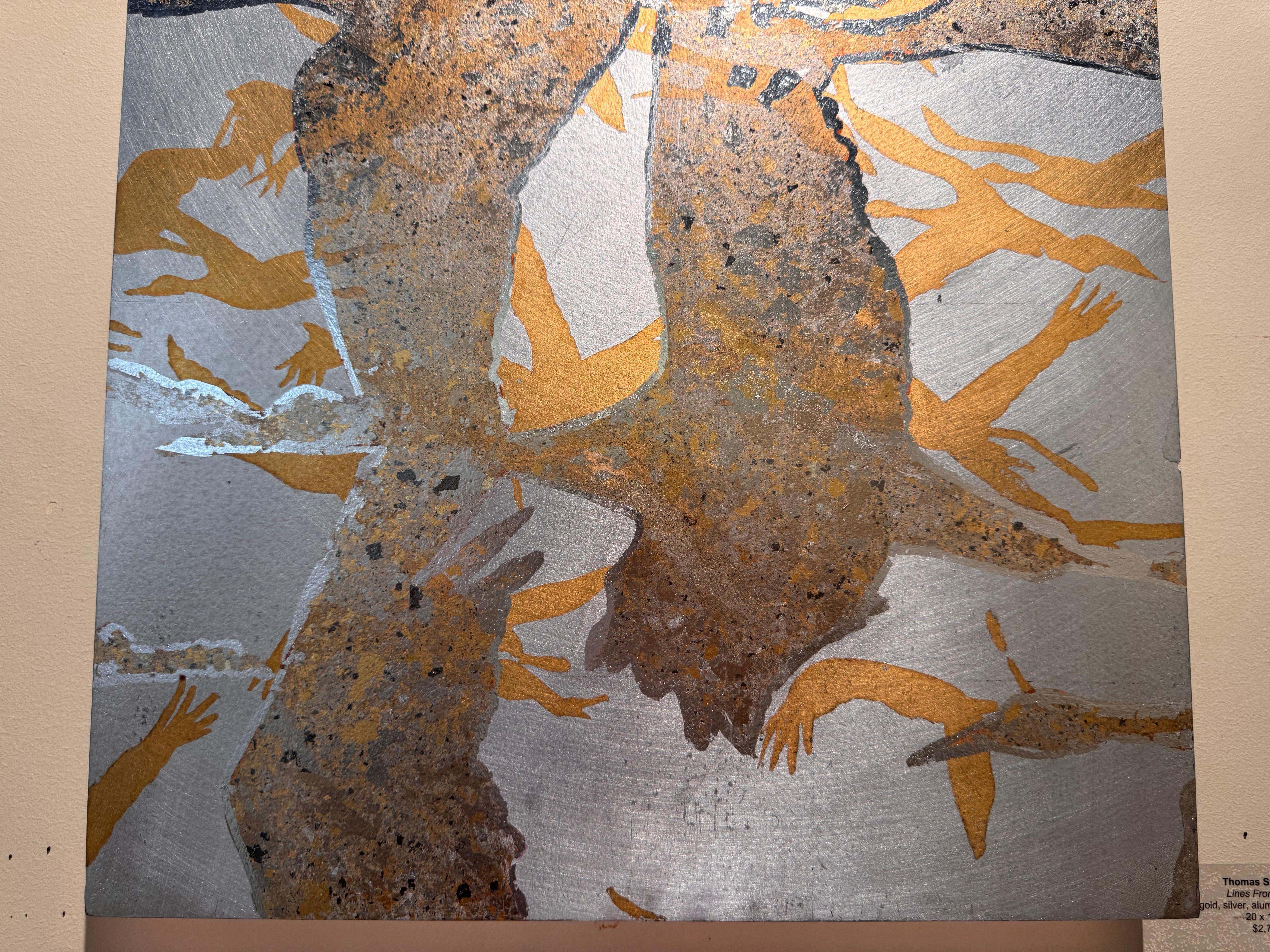 Lines From a Past - Contemporary Painting by Thomas Swanston