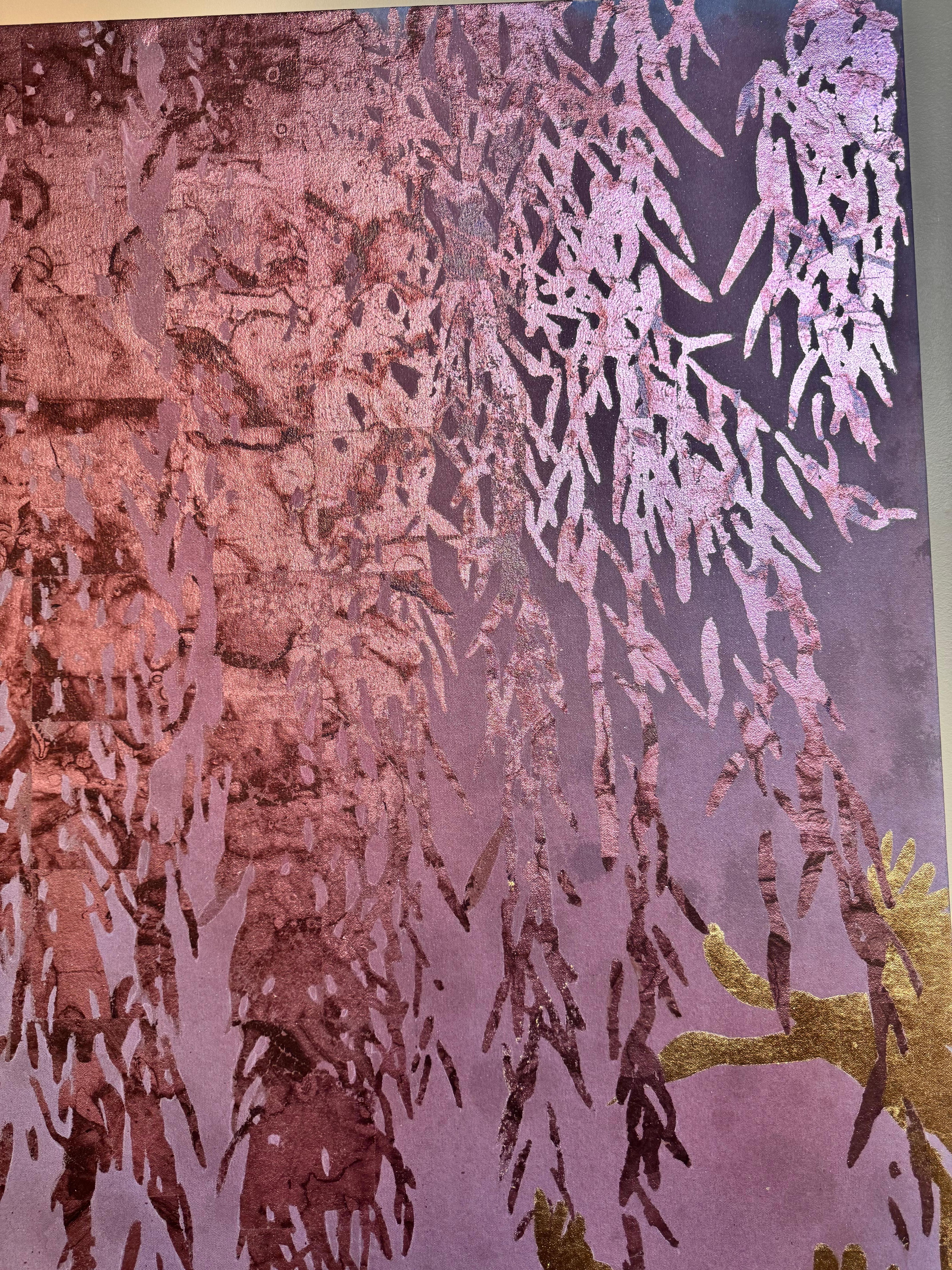 Aterrizaje rosa - Painting de Thomas Swanston