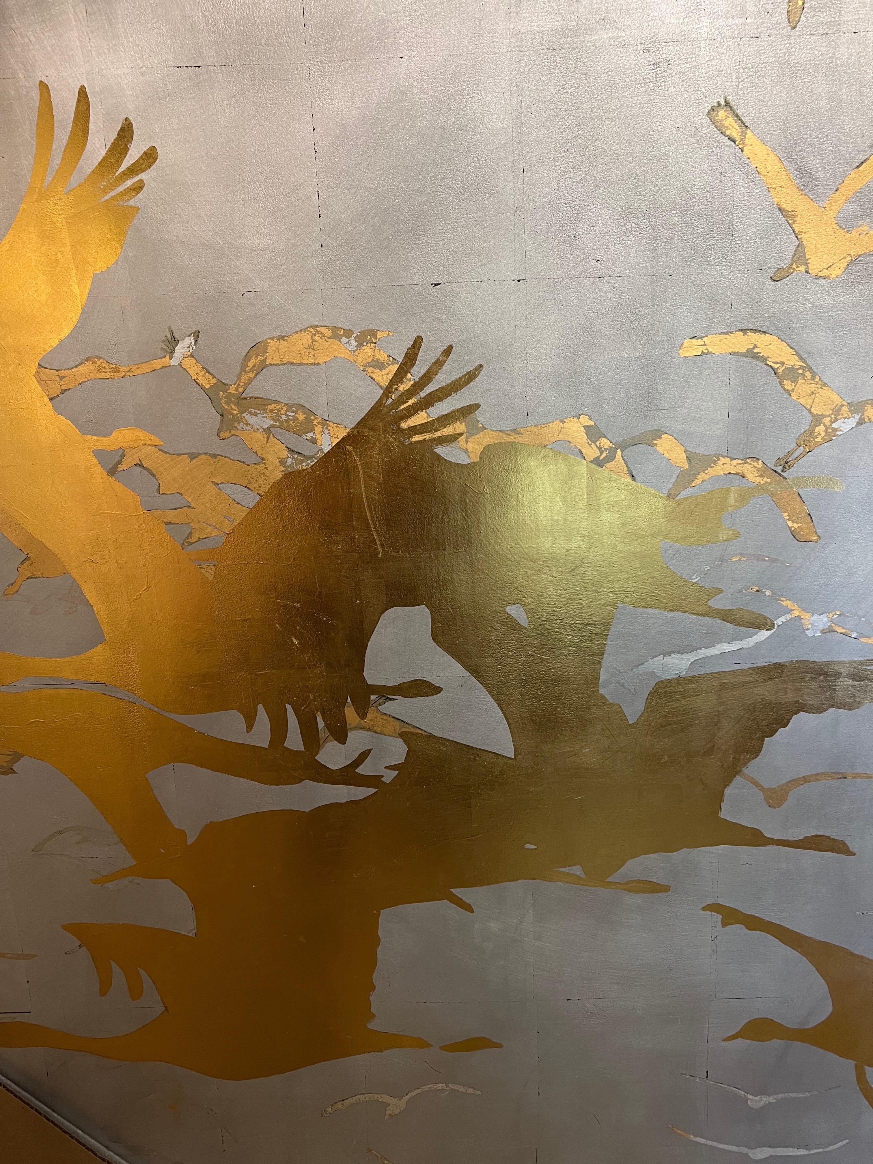 Returning Progress - Painting by Thomas Swanston