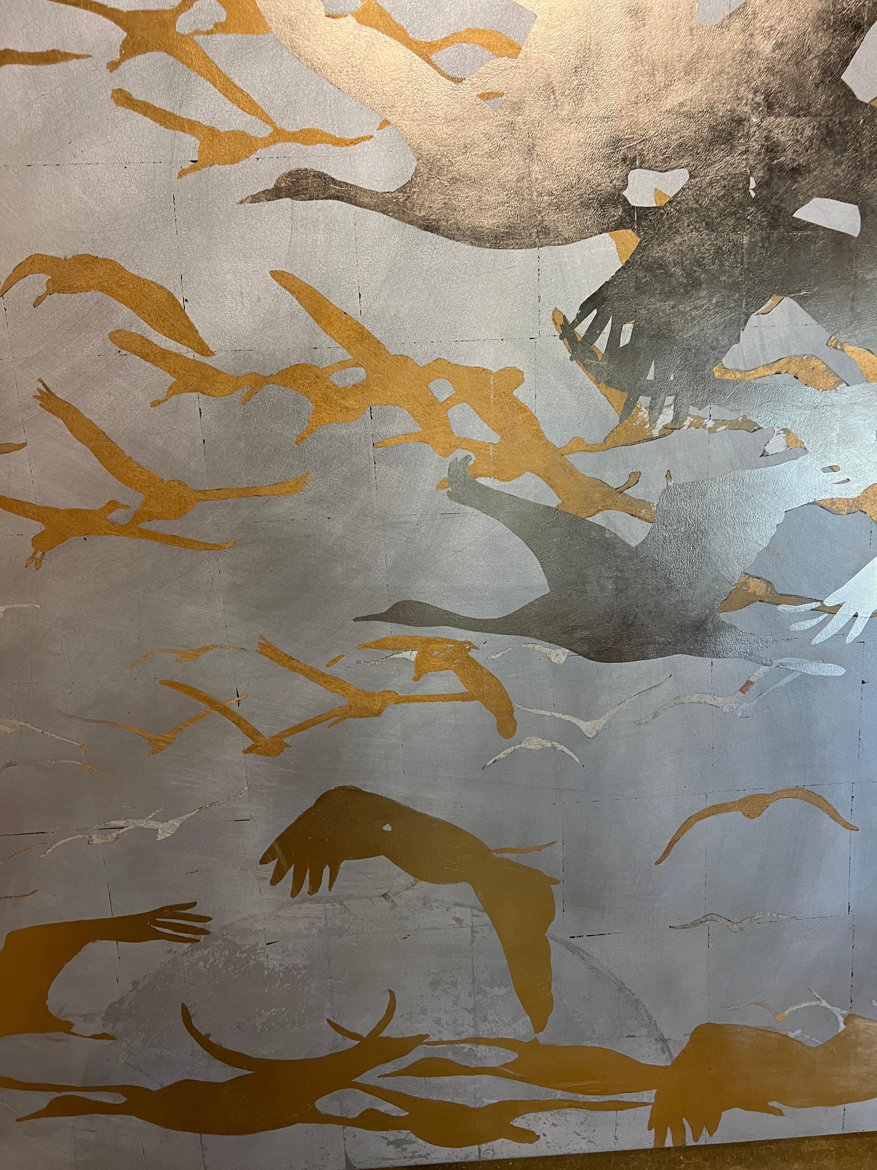 Returning Progress - Contemporary Painting by Thomas Swanston