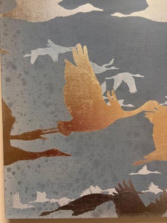 Attraverso il cielo limpido del pomeriggio