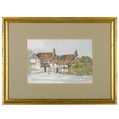 Thomas Taylor Ireland - British Pubs Watercolor Paintings - Set of 5