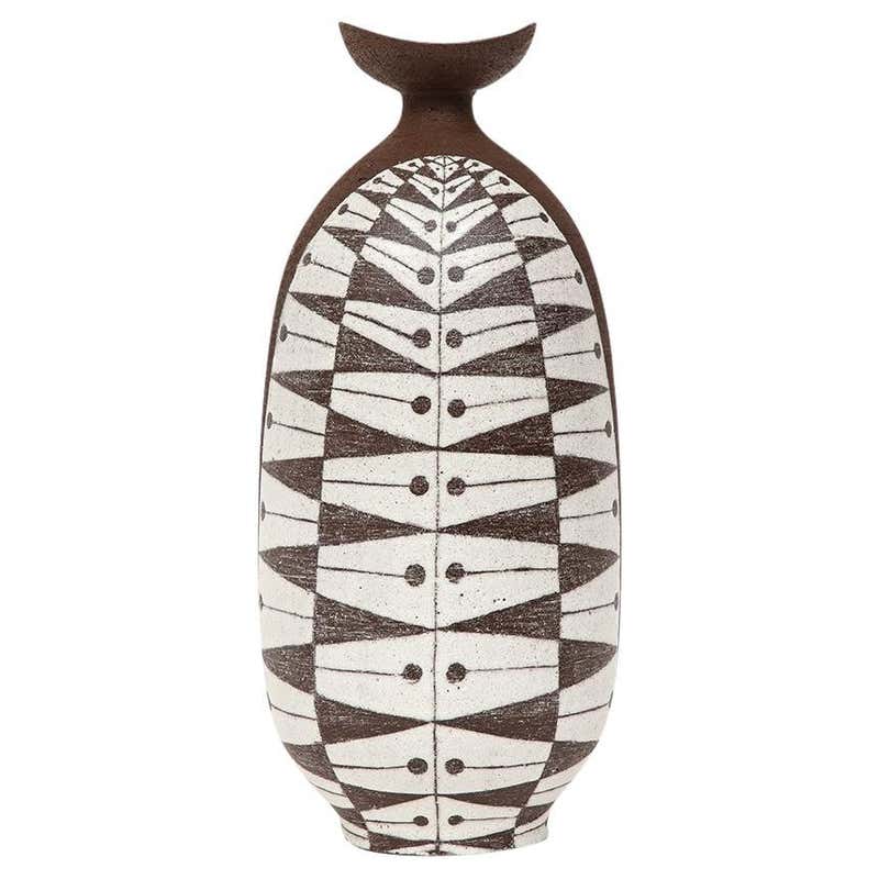 Tom Toft 1950s Thomas Toft Danish Studio Pottery Petite Salt Cup Vase Mid ...
