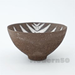 Thomas Toft Abstract Petite Bowl Vase Danish Studio Pottery Mid-Century Modern