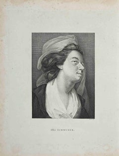 Porträt nach Schmuzer - Original-Radierung nach Thomas Trotter - 1810