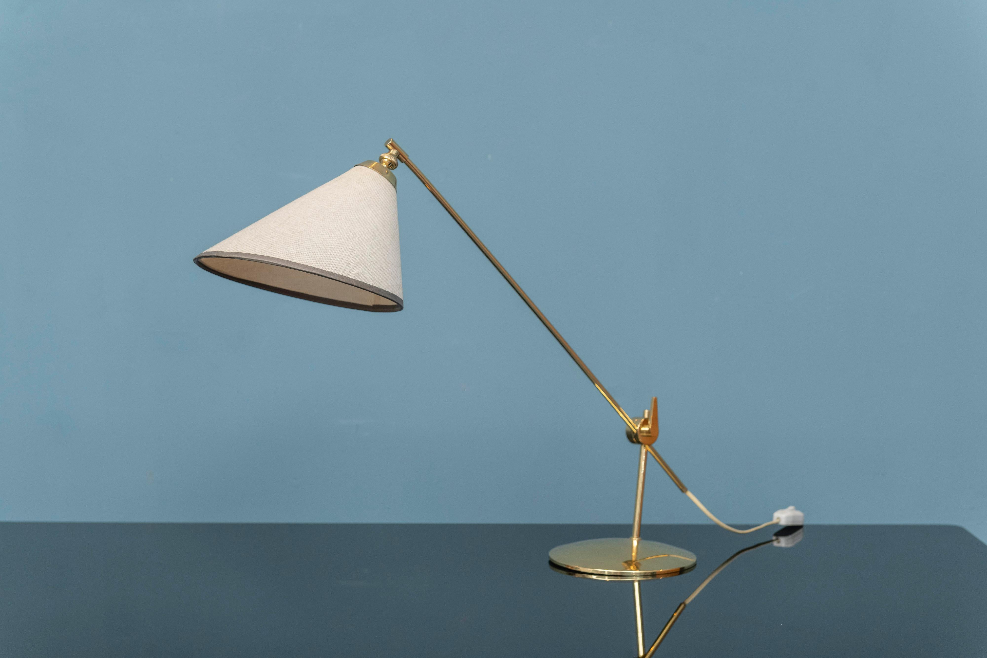 Scandinavian Modern Thomas Valentiner Desk Lamp for Poul Dinesen