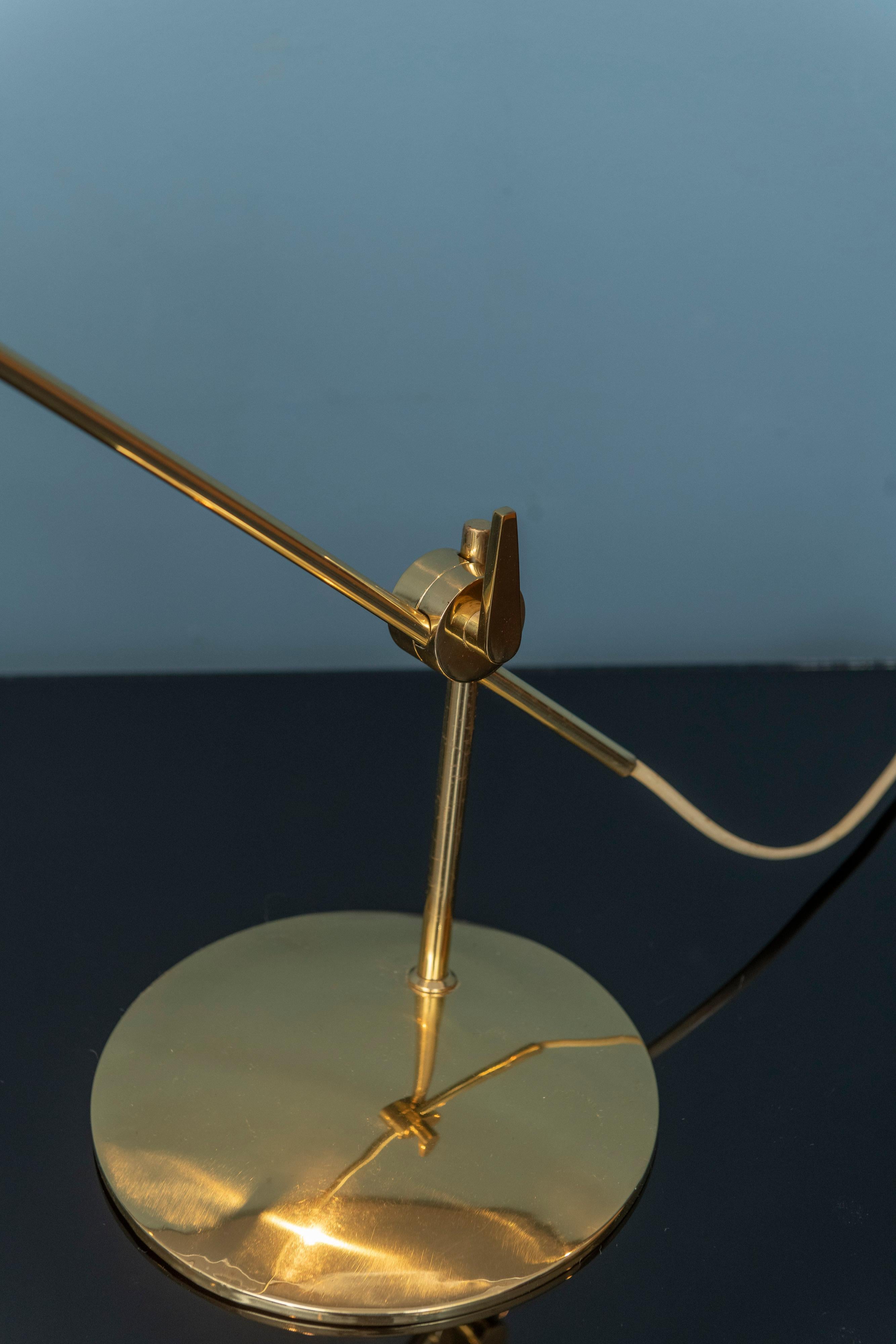 Thomas Valentiner Desk Lamp for Poul Dinesen In Good Condition In San Francisco, CA