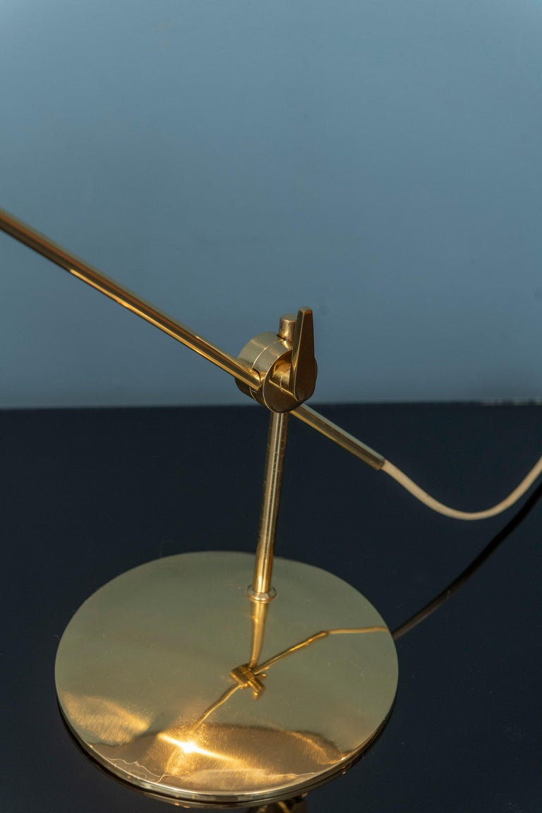 Thomas Valentiner Desk Lamp for Poul Dinesen In Good Condition For Sale In San Francisco, CA