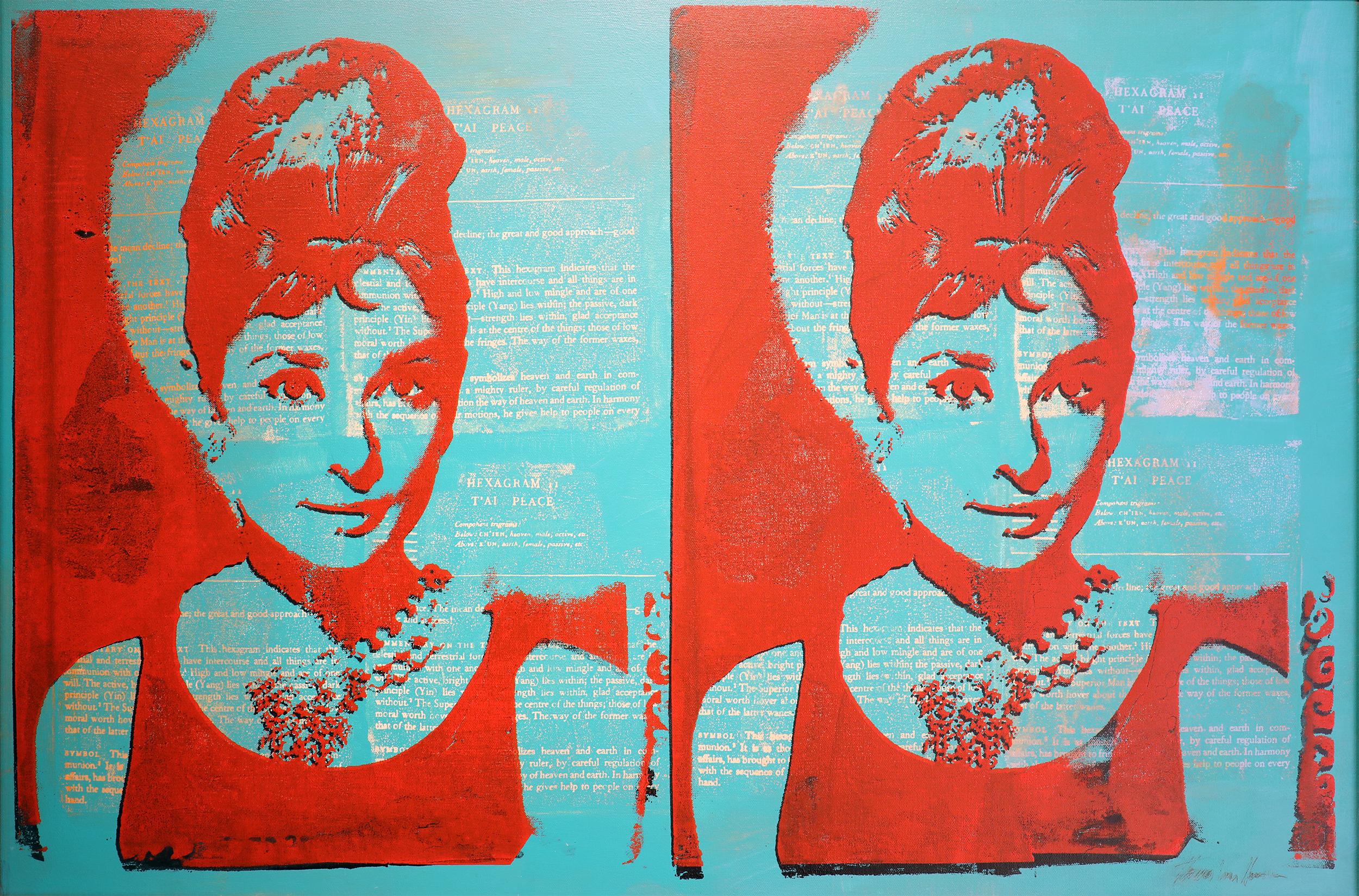 pop art audrey hepburn