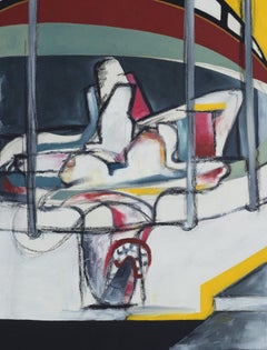 Falling Off the Edge of the Stage by Thomas Dowdeswell British Contemporary Art