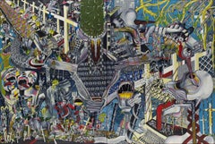 Modern Hell by Thomas Dowdeswell Contemporary 21st Century European British Art