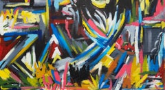 Spat Out of the System Abstract Art by Thomas Dowdeswell 21st Century Art