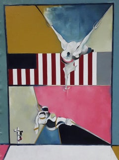 The American Series. The Beast Ascends the Wall by Thomas Dowdeswell British Art