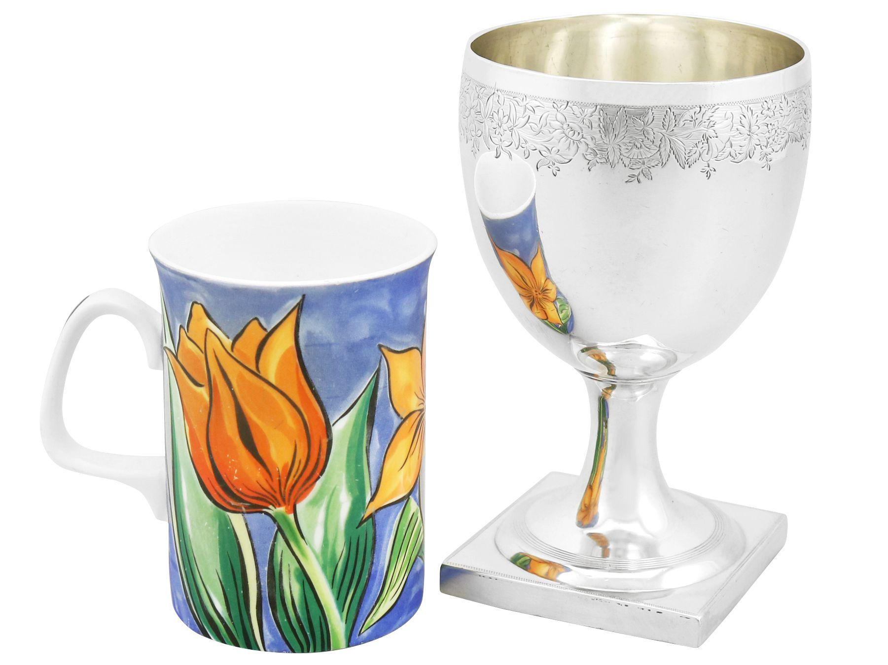 silver goblets for sale