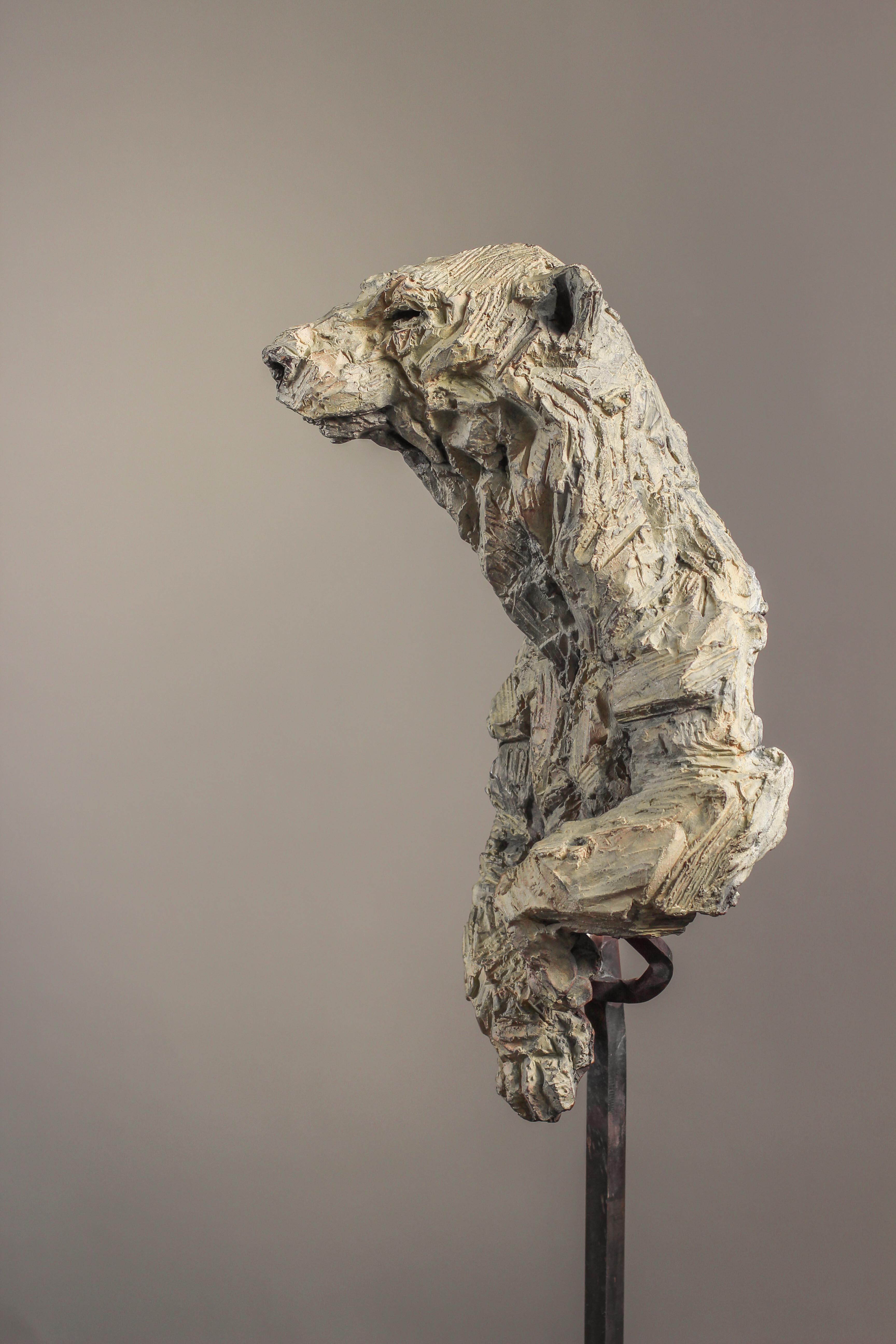 Nanuq - Sculpture d'ours en bronze en vente 2