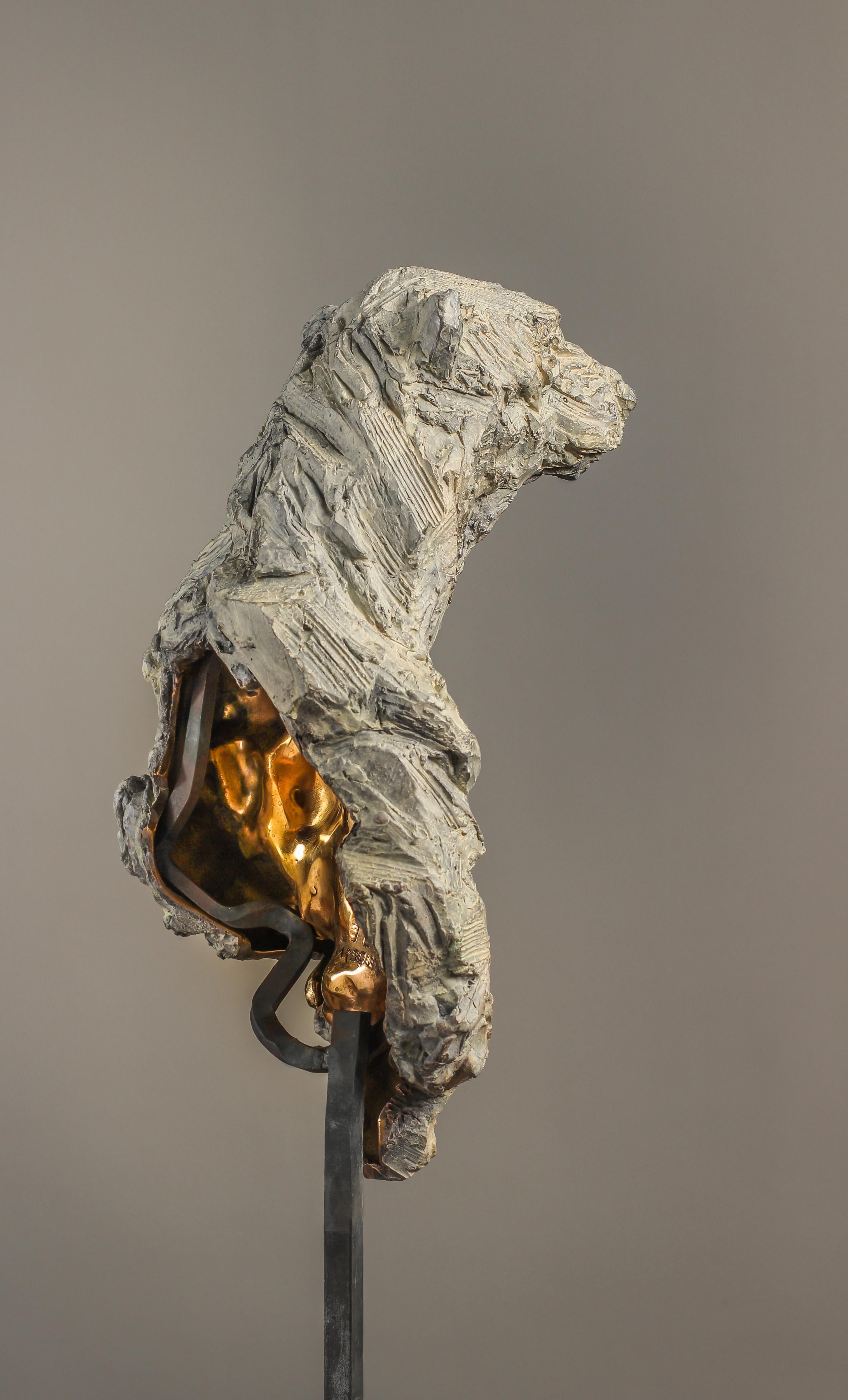 Nanuq – Bär-Bronze-Skulptur im Angebot 4