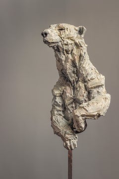 Nanuq - Sculpture d'ours en bronze