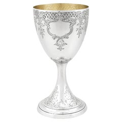 Thomas Watson & Co. Antique English Sterling Silver Goblet