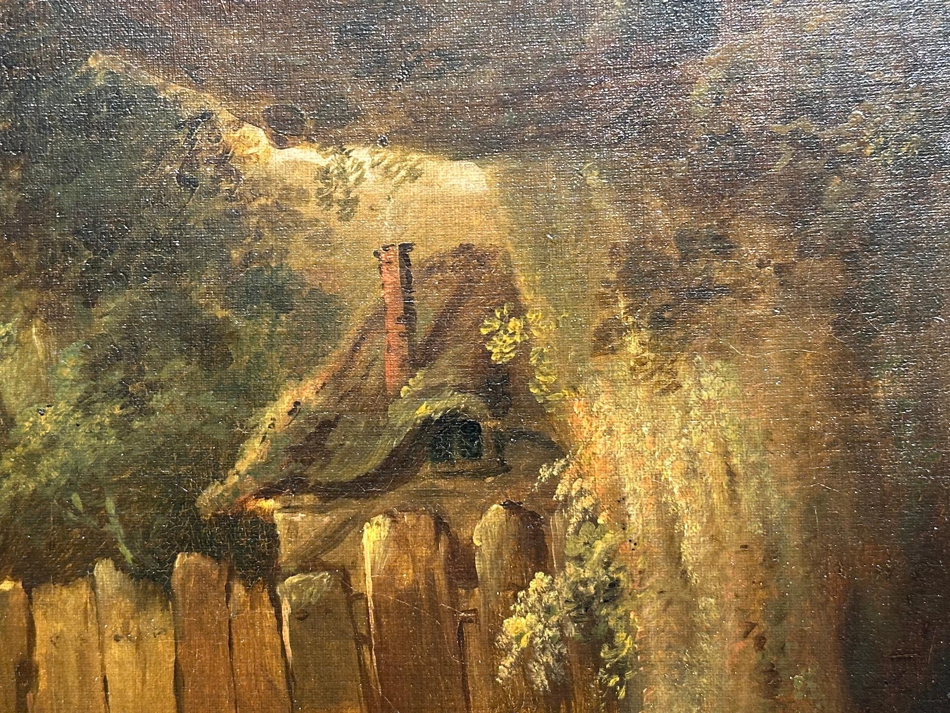 Dieses exquisite englische Porträt eines Jagd- oder Fuchshundes aus dem frühen 19. Jahrhundert von Thomas Weaver ist ein Meisterwerk der Sportkunst, das sowohl historische Bedeutung als auch zeitlose Schönheit bietet. Weaver, ein Autodidakt aus