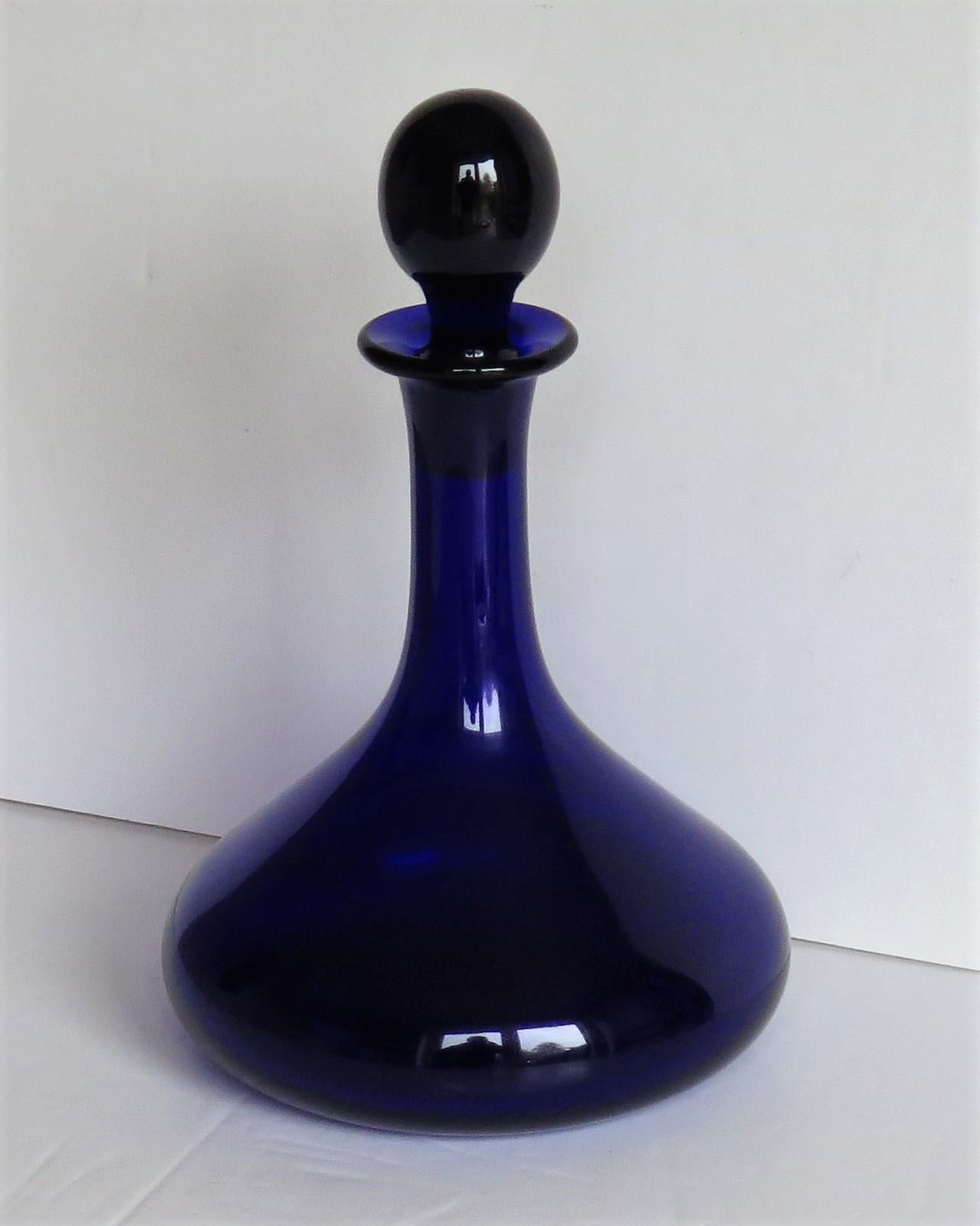 thomas webb glass decanter