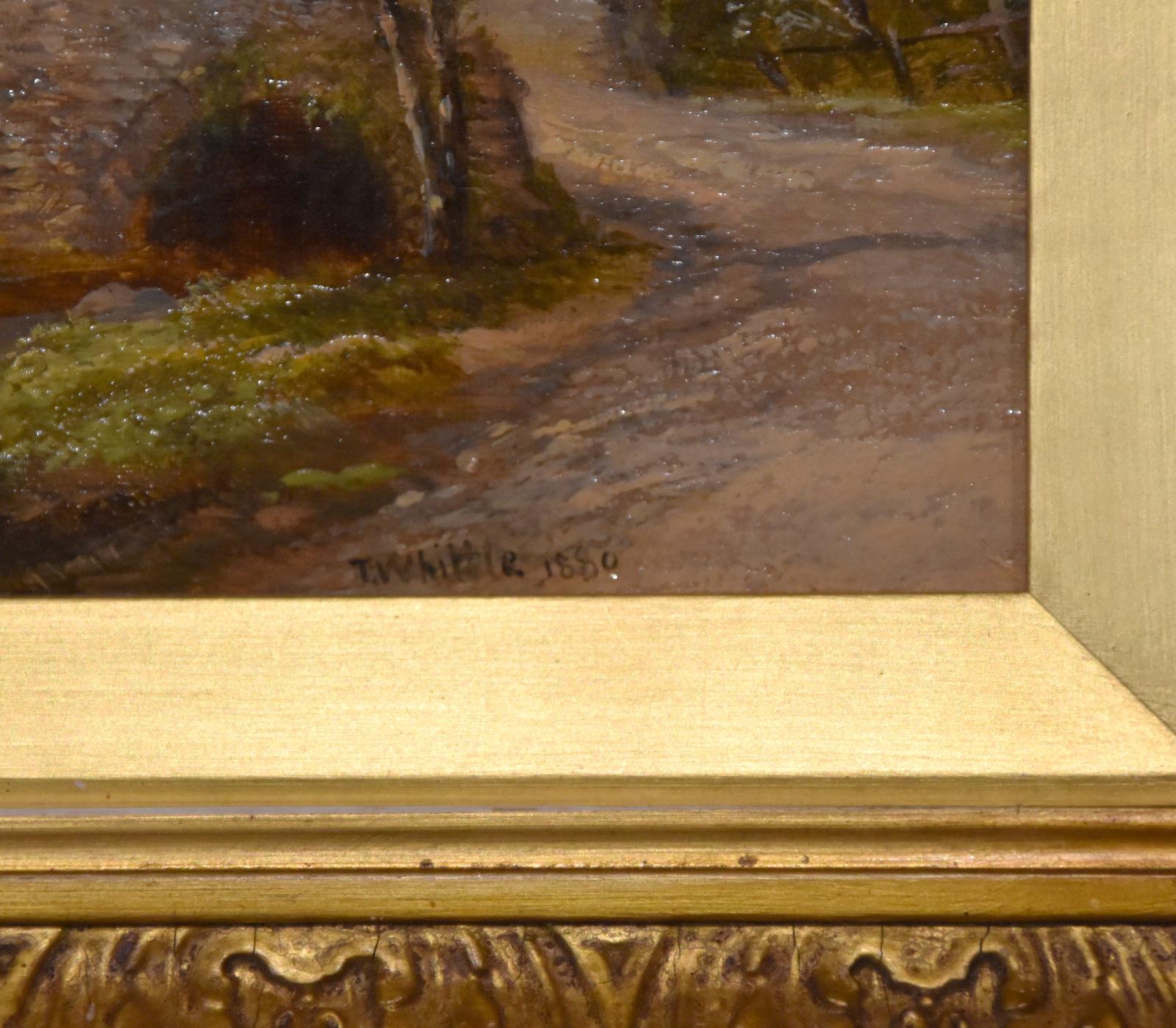 Ölgemälde von Thomas Whittle „Brathay Bridge, Ambleside Westmoreland“ im Angebot 4