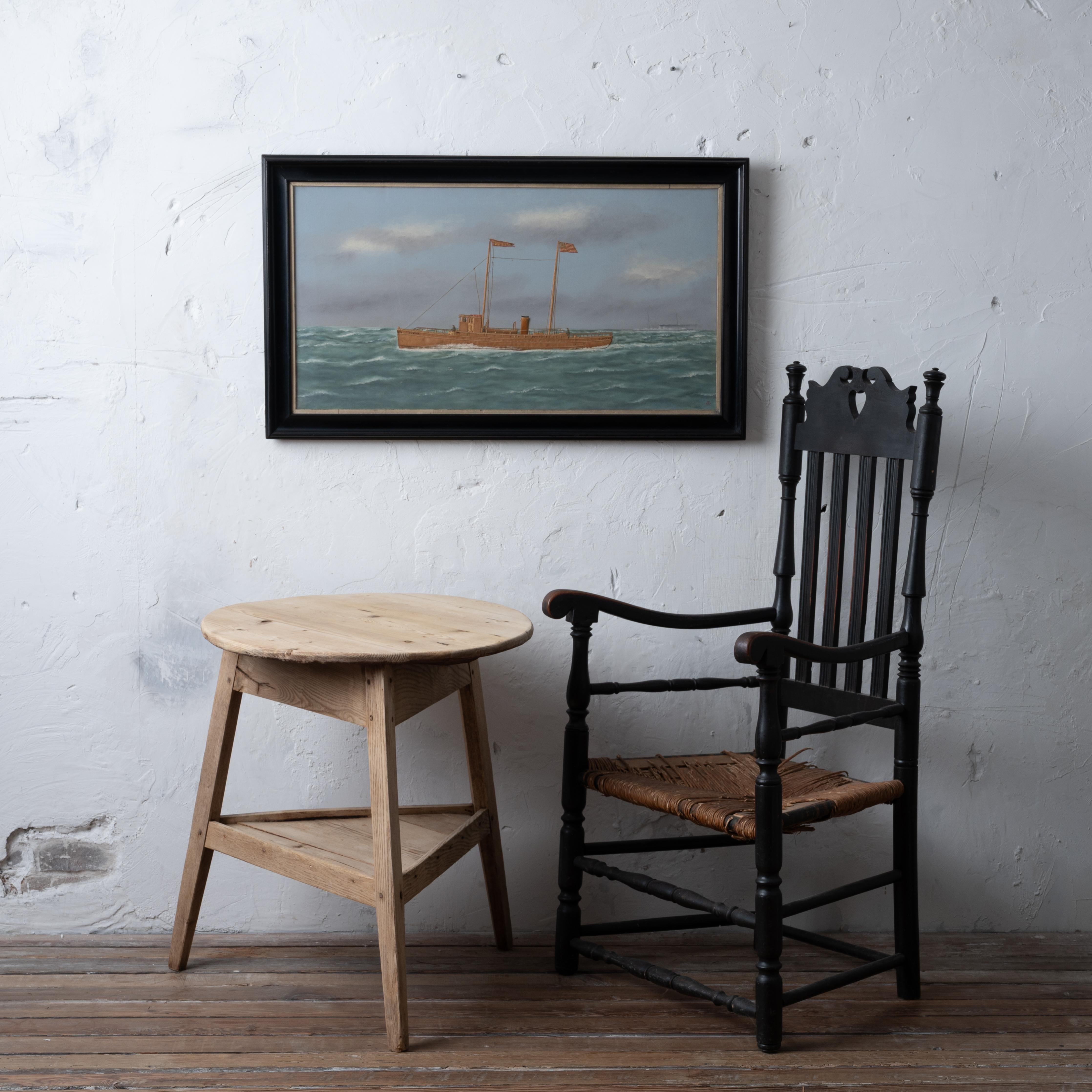 Americano Thomas Willis Yacht Portrait - L'Elmar in vendita