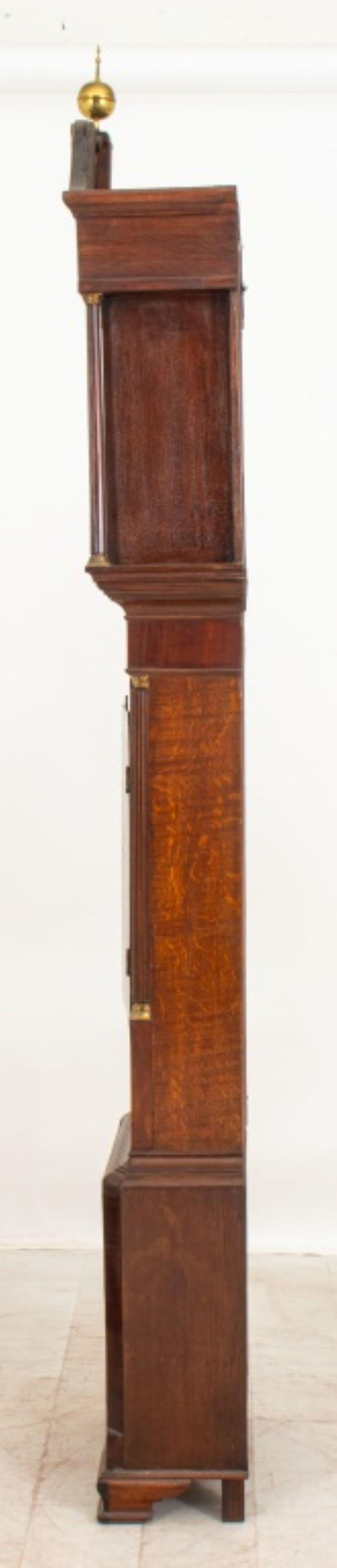 Thomas Wills George III Longcase Clock, 19th Century For Sale 8