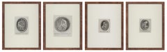 Four 1768 Cameo Etchings by Thomas Worlidge