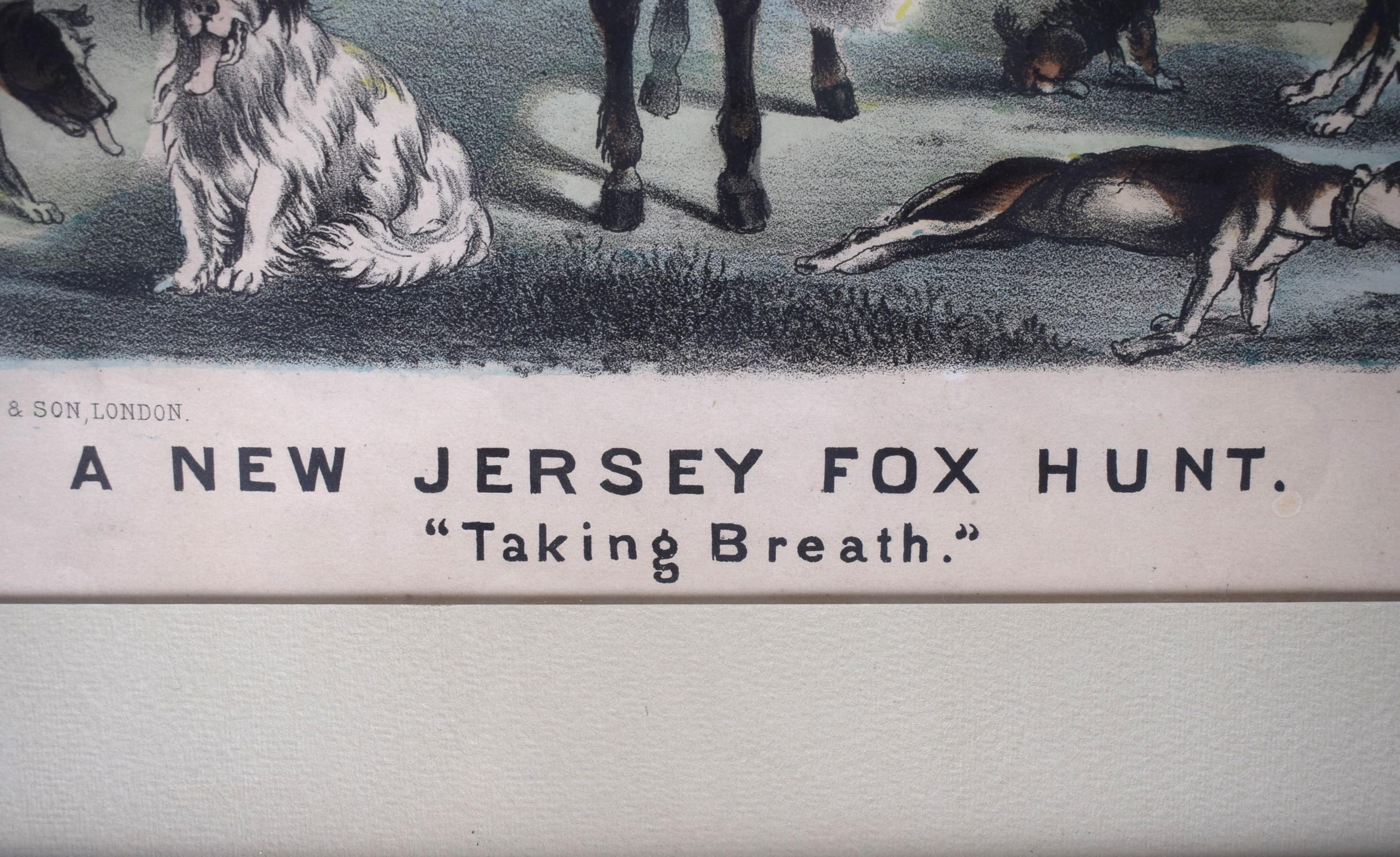 A New Jersey Fox Hunt. 