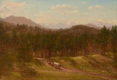 Antique A Mountain Trail, Colorado, 1868