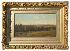 Antique Landscape in the Hudson Valley by Worthington Whittredge (American, 1820-1910)