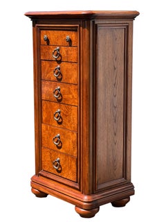 Thomasville British Gentry Burl Wood Lingerie Chest