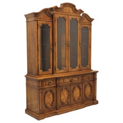 THOMASVILLE Ceremony Collection Mediterranean Burl Walnut China Display Cabinet