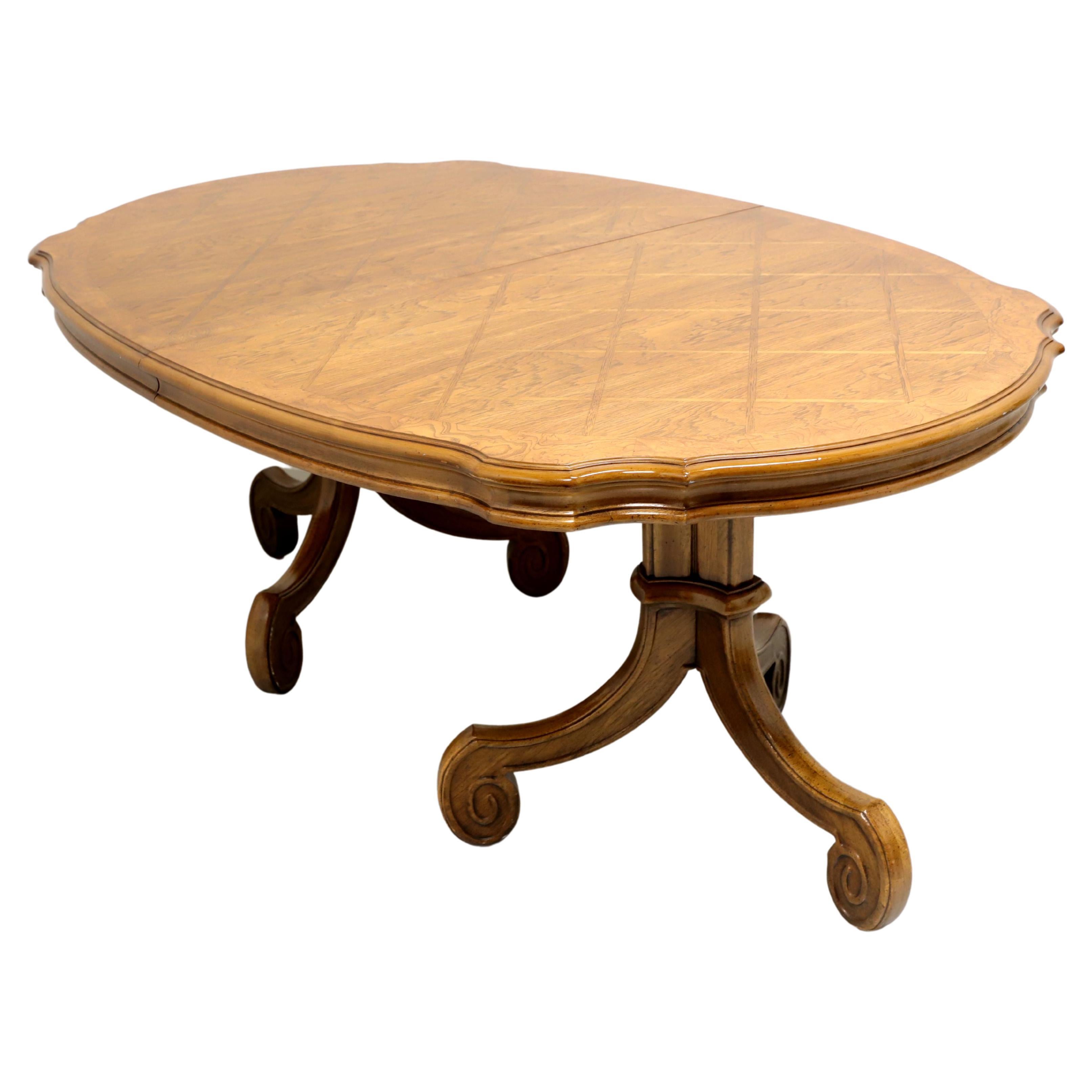 THOMASVILLE Ceremony Collection Mediterranean Walnut Dining Table