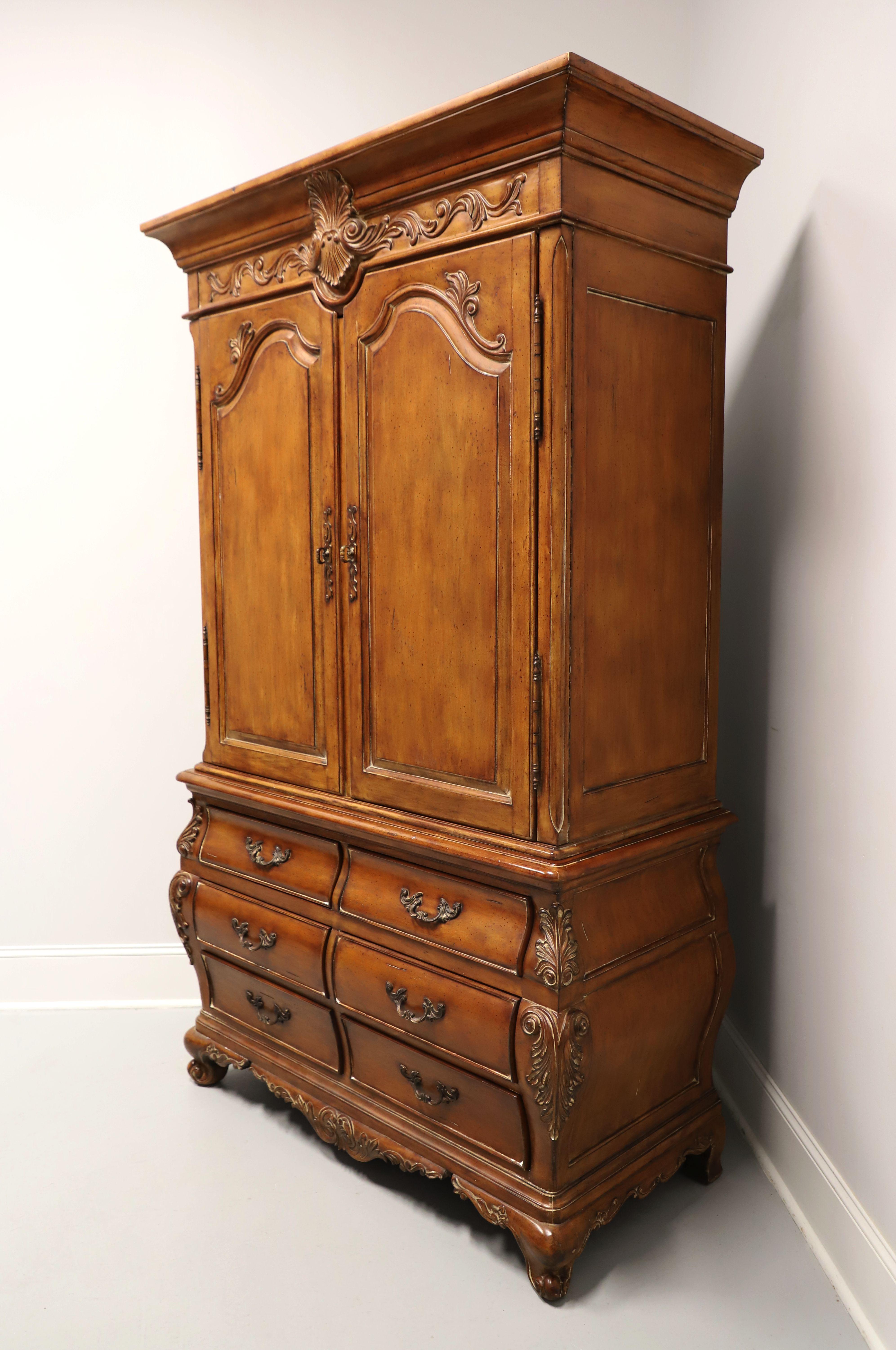 French Provincial THOMASVILLE Chateau Provence French Country Armoire / Linen Press