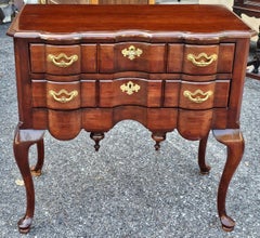 Thomasville Collector's Cherry Silver Anniversary Blockfront Lowboy