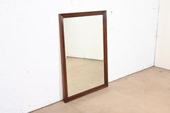 Thomasville Colonial Sculpted Cherry Framed Mirror, Circa 1970s