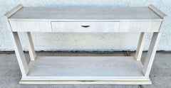 Thomasville Console Table de canapé Whitewash Beach House