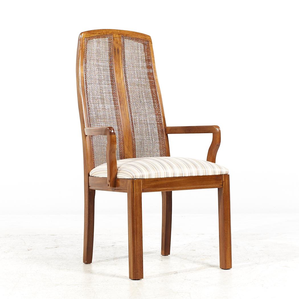 Thomasville Contemporary Cane Back Dining Chairs - Set of 6 For Sale 4