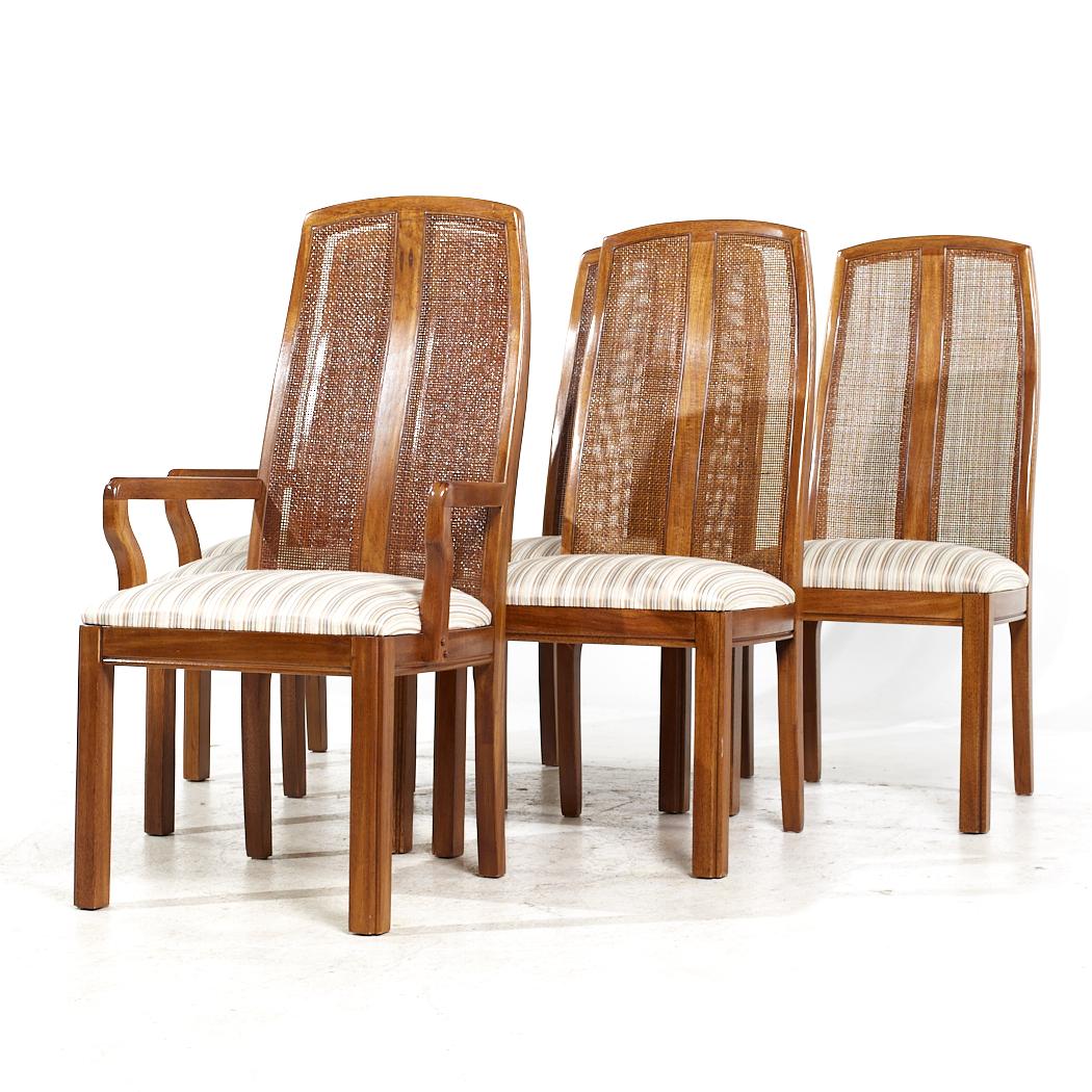 thomasville cane back dining chairs