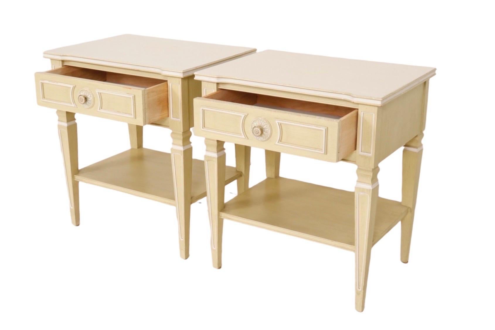 American Thomasville Side Tables - a Pair