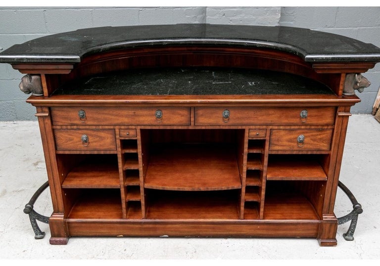 Thomasville Ernest Hemingway Collection “ Kenyan" Demilune Bar at 1stDibs