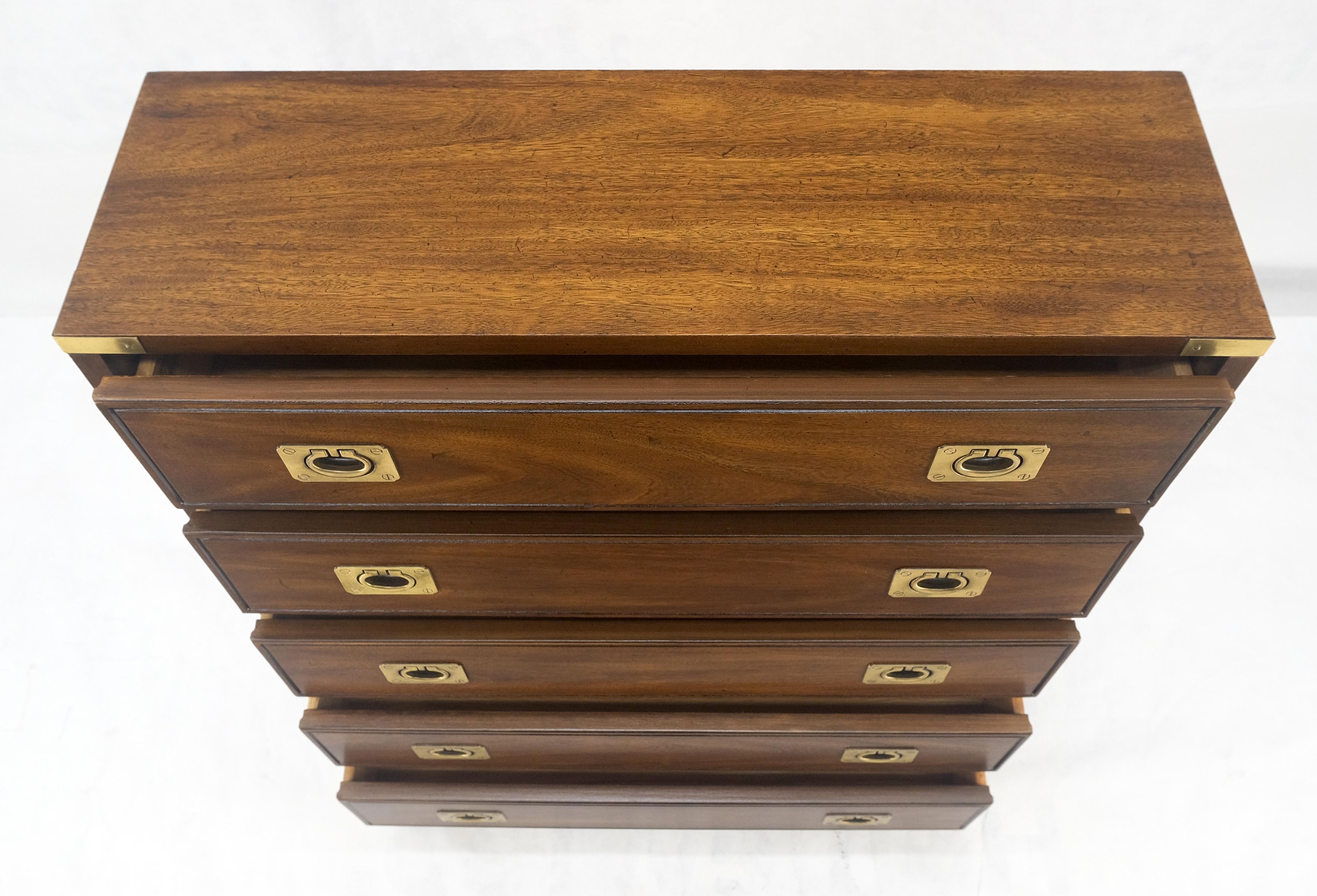 XX secolo Thomasville Fine Shallow Low Profile 5 Drawer 34